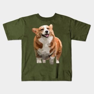 Happy Corgi Kids T-Shirt